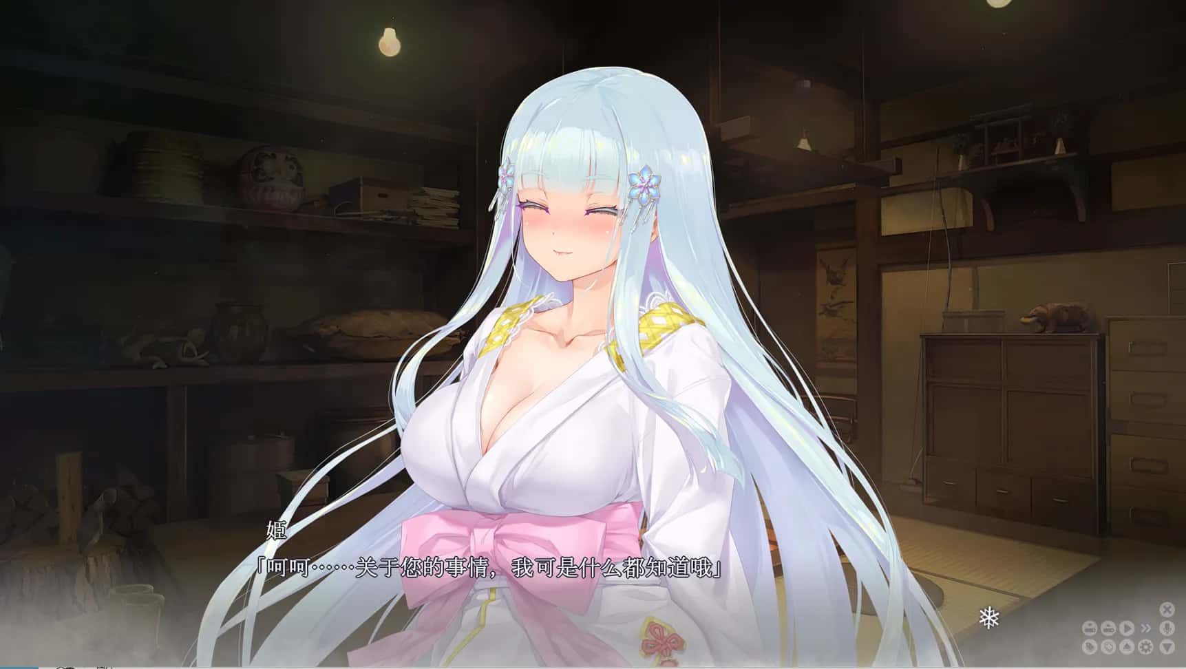 PC ADV/精翻 美少女万华镜异闻 雪女 7.5G全息投影